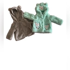 Nannette kids / Cat & Jack Baby Girl 0-3 Months Warm Hoodies